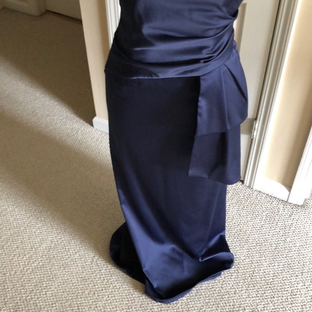 Max and Cleo Navy prom dress! - Picture 3 of 6